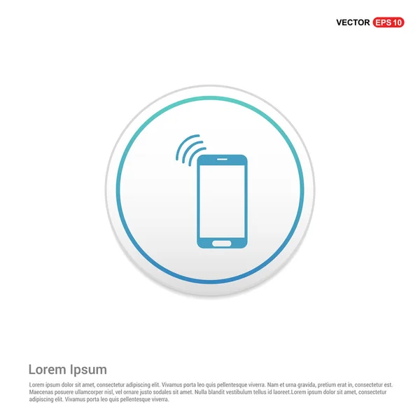 Modern smartphone icon — Stock Vector