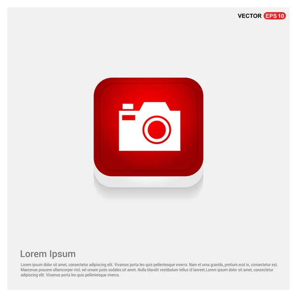 Foto camera pictogram — Stockvector