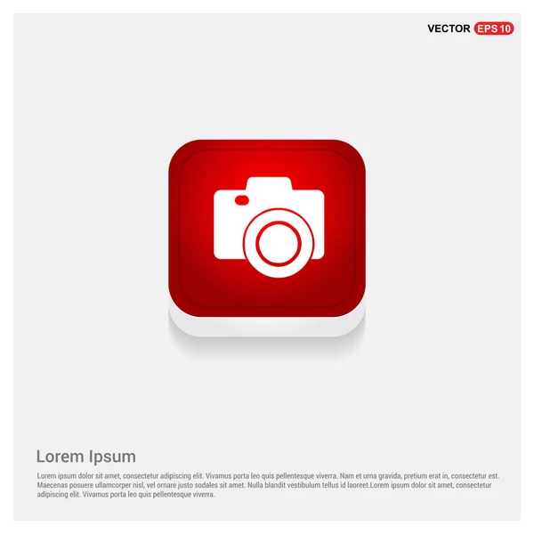 Foto camera pictogram — Stockvector