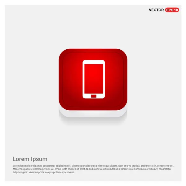 Moderní smartphone ikona — Stockový vektor