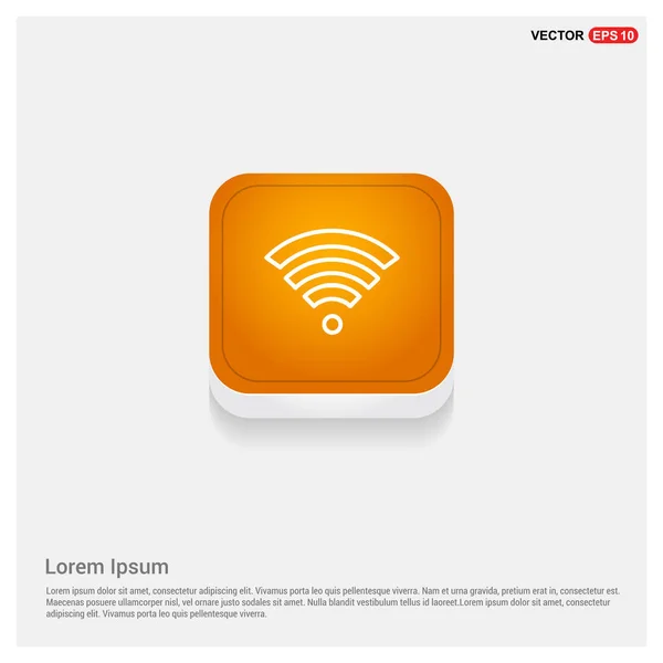 Wifi εικονίδιο Web — Διανυσματικό Αρχείο