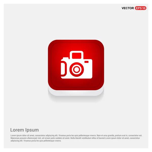 Foto camera pictogram — Stockvector