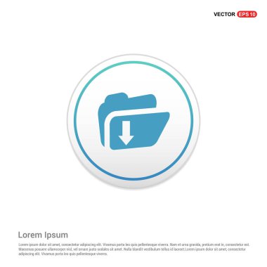 Mavi düğme simgesini