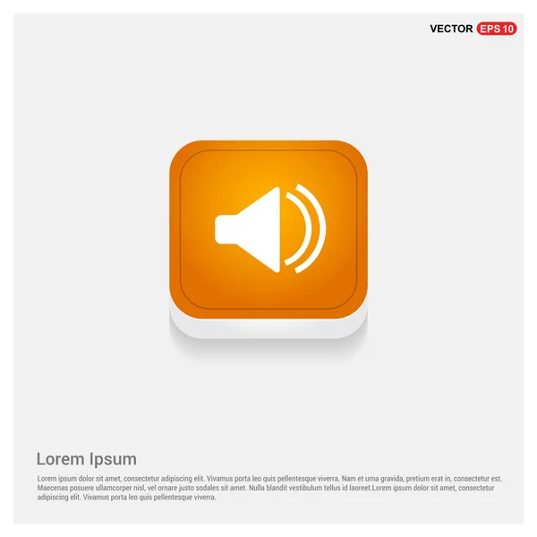 Icono de volumen de sonido — Vector de stock