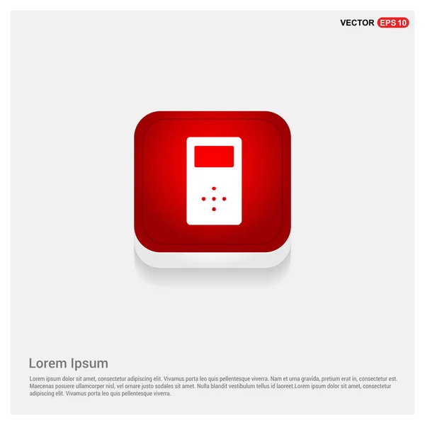 Icono del reproductor Mp3 — Vector de stock