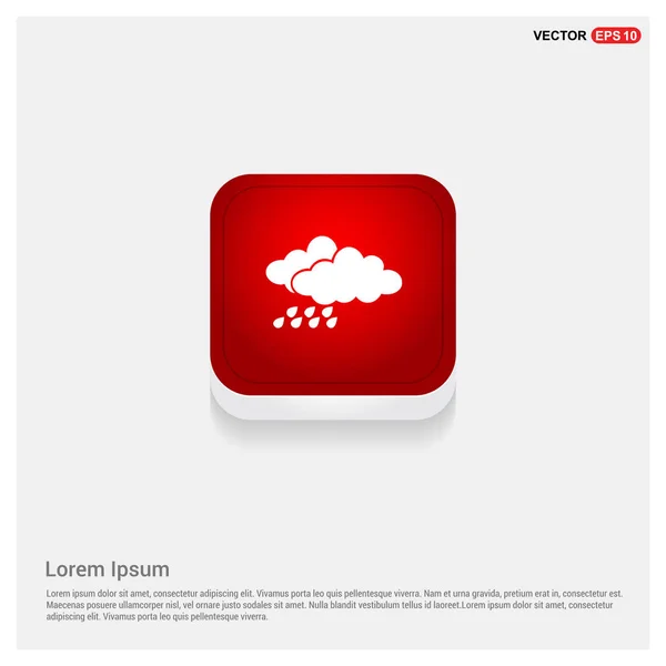 Rain Clouds icon — Stock Vector