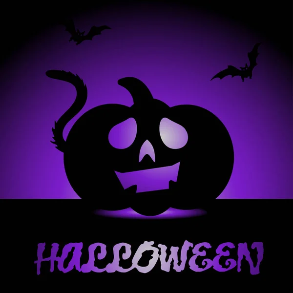 Icono de la calabaza de Halloween — Archivo Imágenes Vectoriales