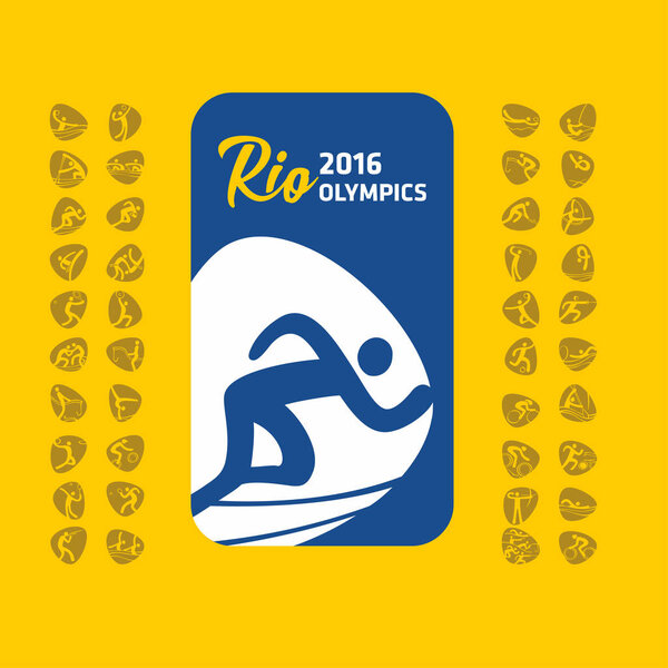 Rio Olympics 2016 card 