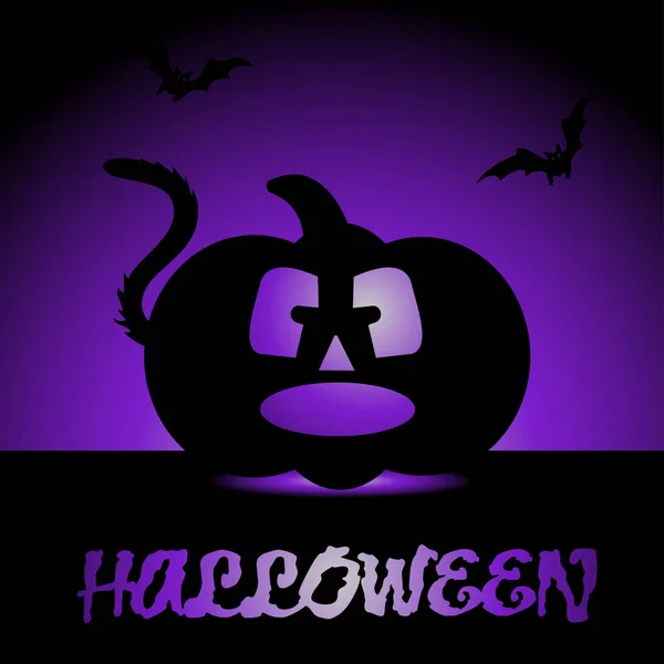 Icono de la calabaza de Halloween — Archivo Imágenes Vectoriales