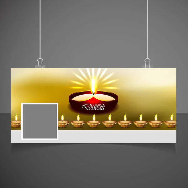 Design icon of diwali festival — Stock Vector