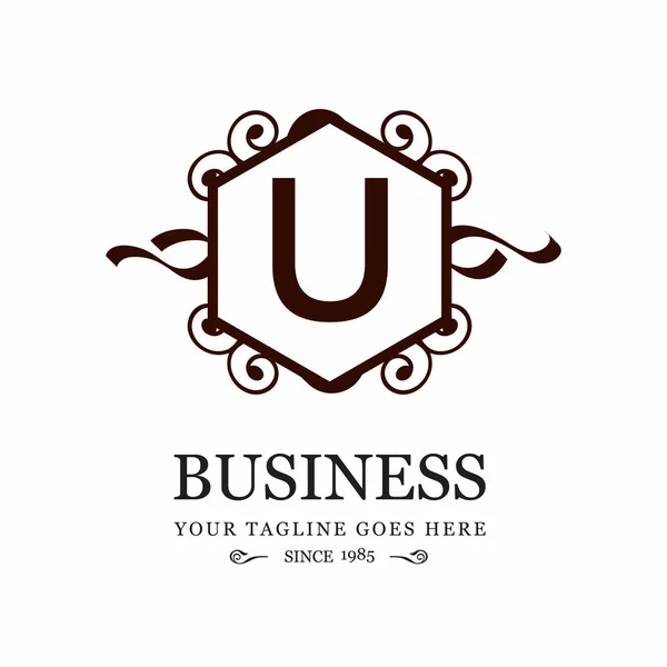 Pictograma logotip de afaceri — Vector de stoc