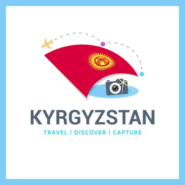 Kırgızistan ulusal bayrak logosu