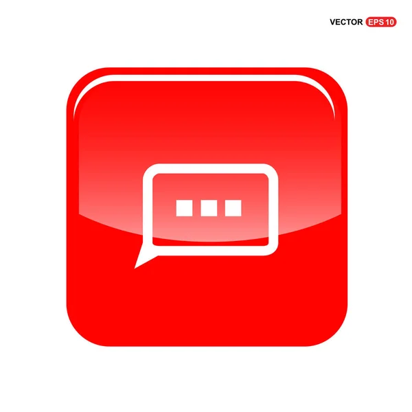红色按钮登录对话框 — 图库矢量图片