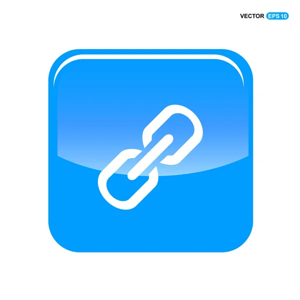 Chain links pictogram — Stockvector