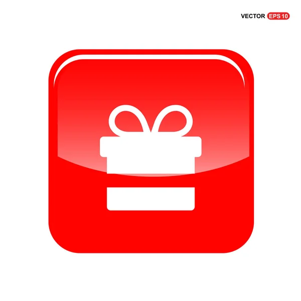 Gift box icon — Stock Vector