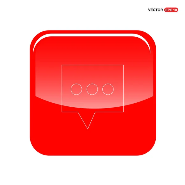Icona della bolla vocale chat — Vettoriale Stock