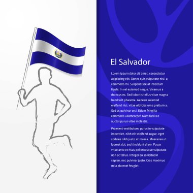 bayrak tutan adamla broşürü