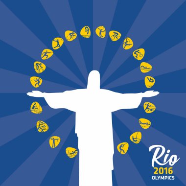 Rio Olimpiyatları 2016 kartı 