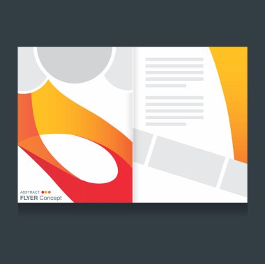 soyut afiş arka plan