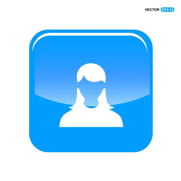 Ícone avatar usuário — Vetor de Stock