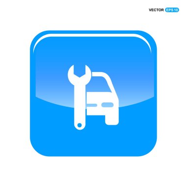 car repair workshop icon clipart