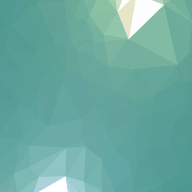 geometrik poligonal desen