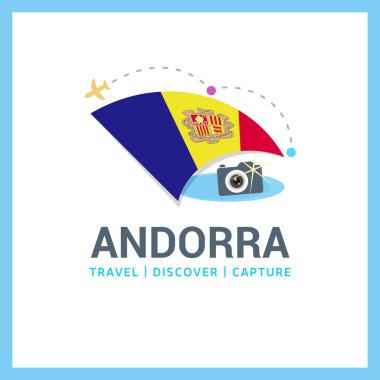 Andorra ulusal bayrak logosu
