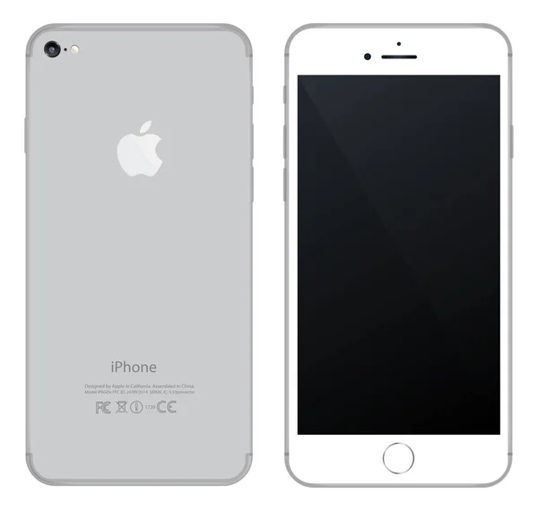 iPhone mockup ön, yan ve arka