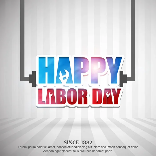 Happy Labor Day card