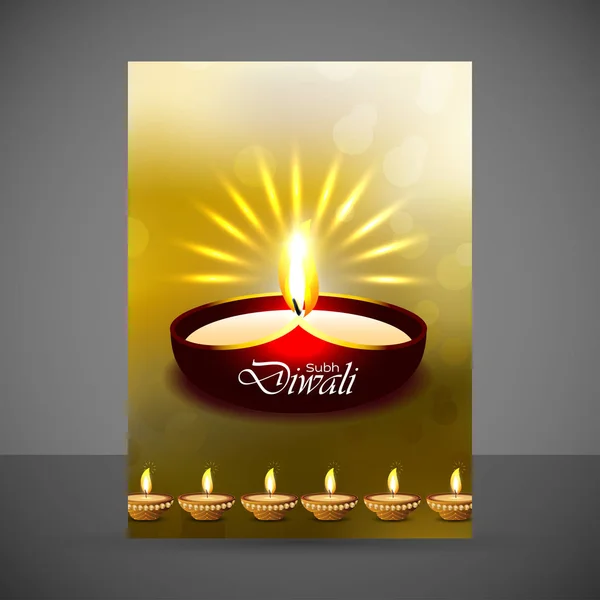 Design icon of diwali festival — Stock Vector