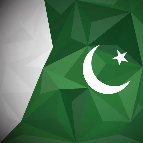 Pakistan tema bakgrund — Stock vektor