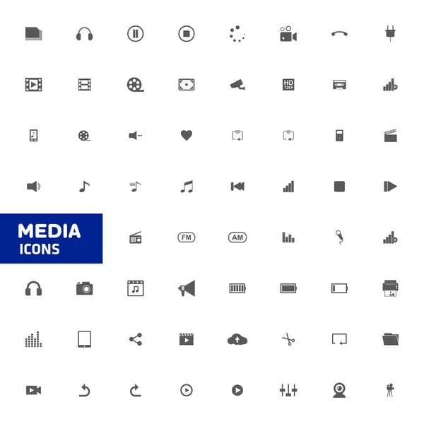 Set van universele iconen — Stockvector