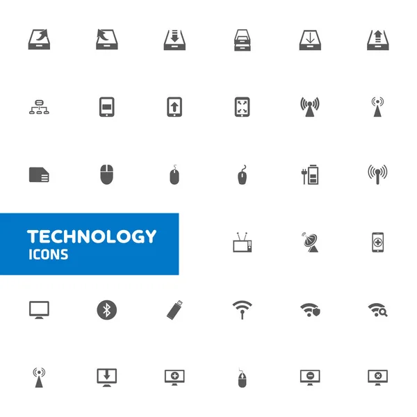 Reihe universeller Symbole — Stockvektor