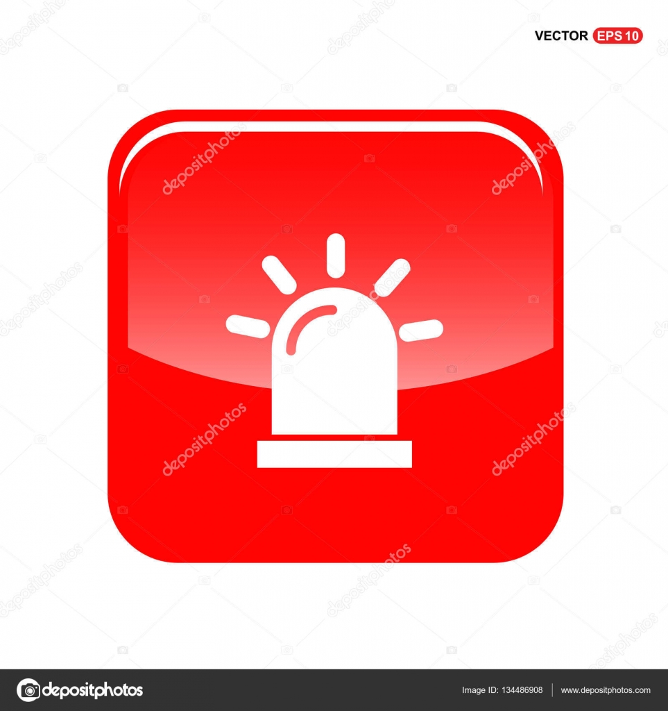 Emergency flasher icon — Stock Vector © ibrandify 134486908