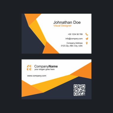 business cards template clipart