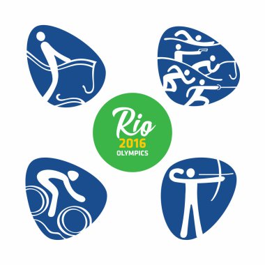 Rio Olimpiyatları 2016 kartı 