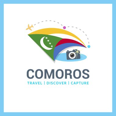 Komor Adaları ulusal bayrak logosu