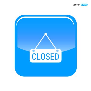 Mavi düğme simgesi