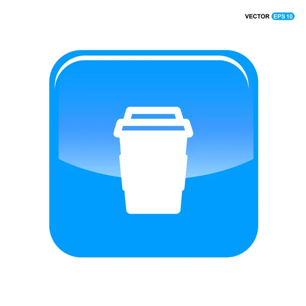 纸咖啡杯图标 — 图库矢量图片