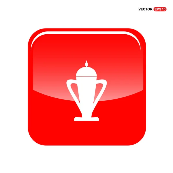 Trofeo taza icono — Archivo Imágenes Vectoriales