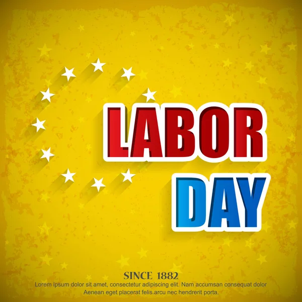 Happy Labor Day card