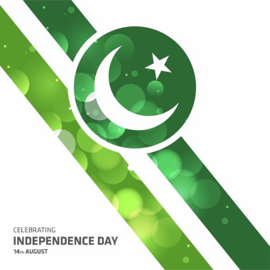 Pakistan Bağımsızlık günü kartı