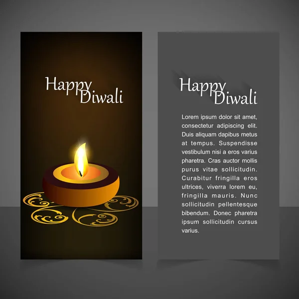 Design icon of diwali festival — Stock Vector