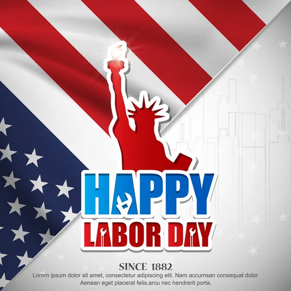 Happy Labor Day card