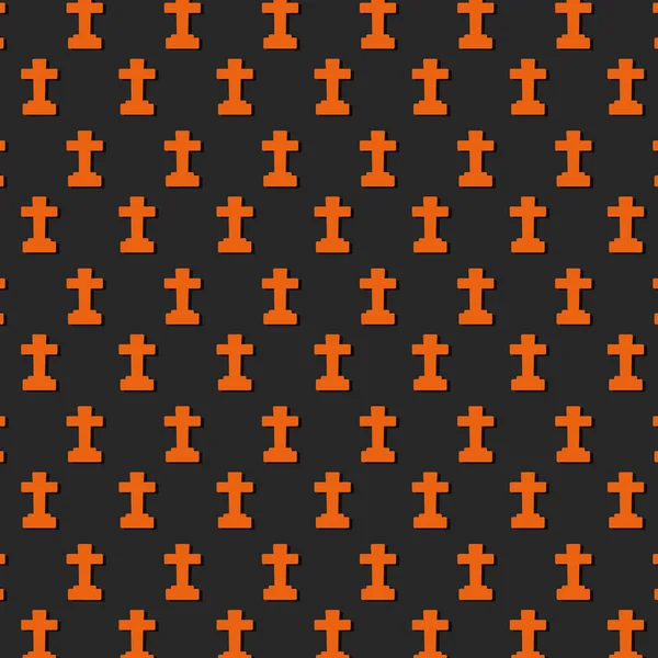 Symbolbild für Halloween-Muster — Stockvektor