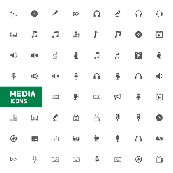 Set van universele iconen — Stockvector