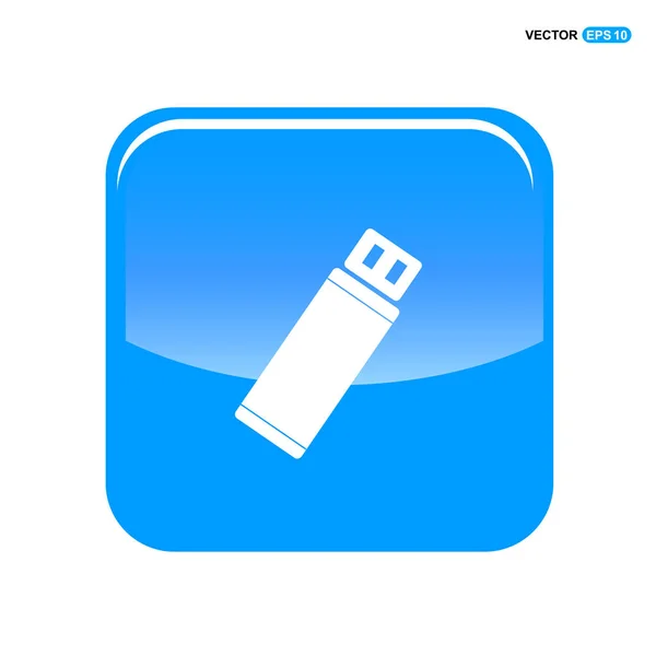 Icona chiavetta USB — Vettoriale Stock
