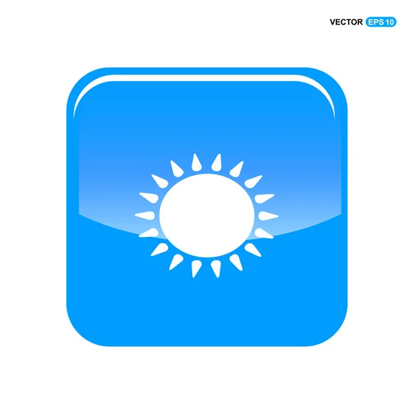 날씨 태양 아이콘 — 스톡 벡터