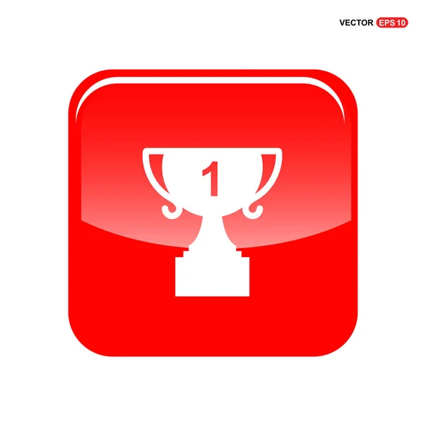 Trophy cup icon — Stock Vector