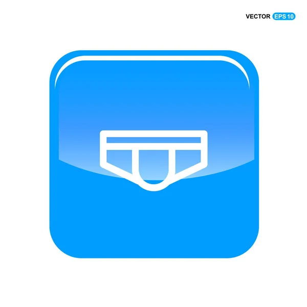 Icône maillots de bain — Image vectorielle